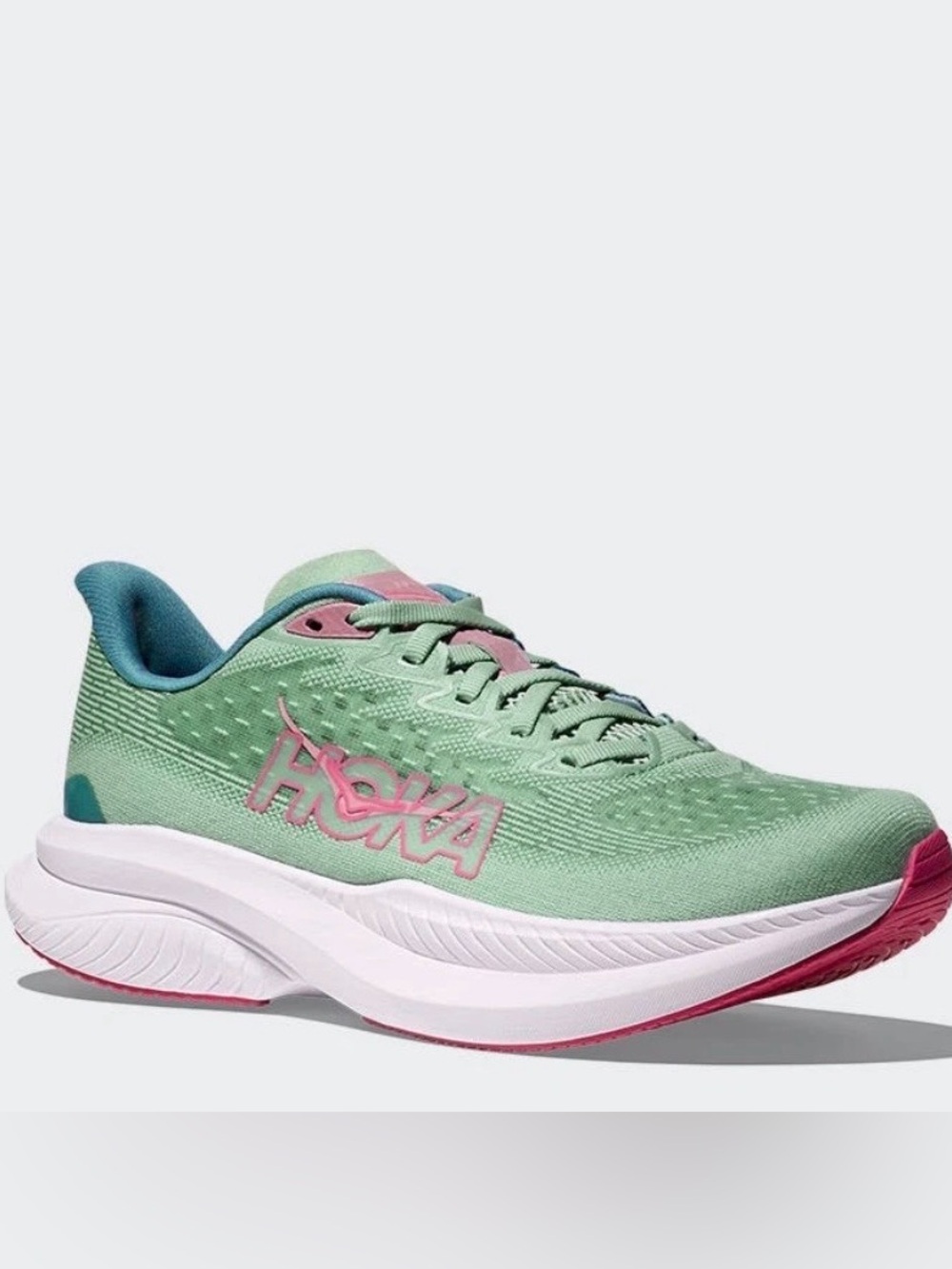 Hoka 🌴🦜 Mach 6 Tropical Running Shoes Sneakers Wmns Size 9.5 9.5B 1147834-JTL - Picture 3 of 6